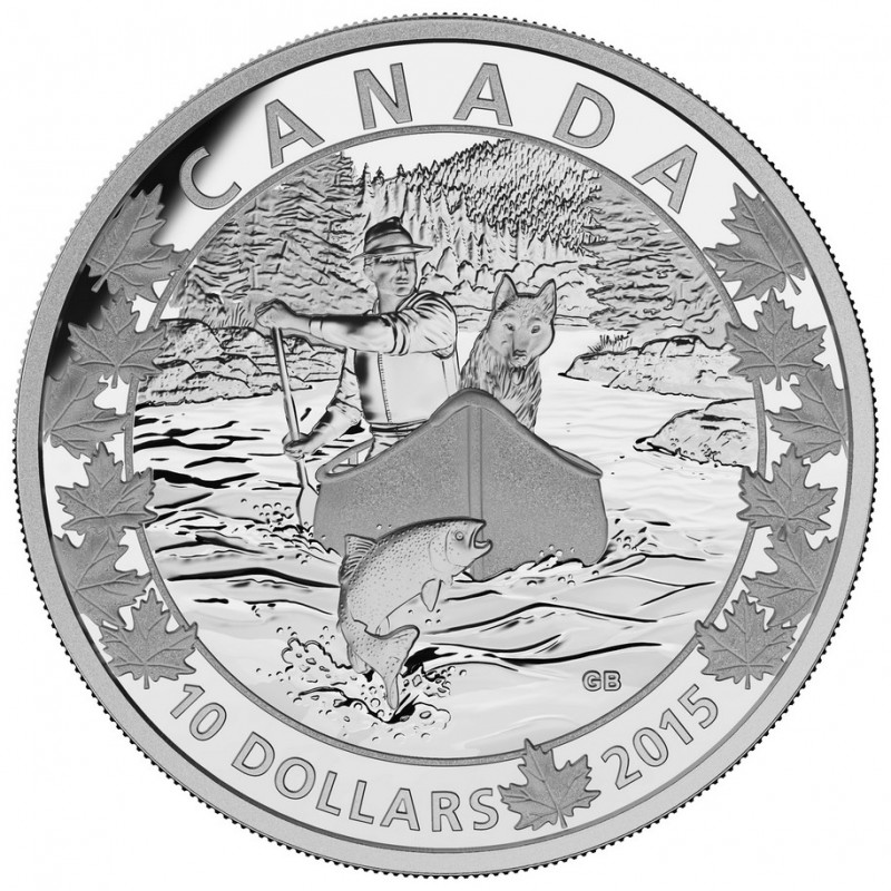 2015 Canadian $10 Canoe Across Canada: Splendid ...